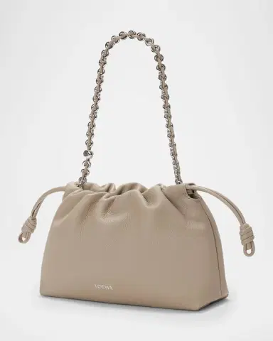 Loewe Flamenco Medium Shoulder Bag in Leather | Thumbnail 2 Loewe Flamenco Medium Shoulder Bag in Leather | Thumbnail 2