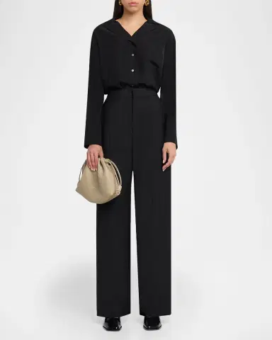 Loewe Flamenco Medium Shoulder Bag in Leather | Thumbnail 4 Loewe Flamenco Medium Shoulder Bag in Leather | Thumbnail 4