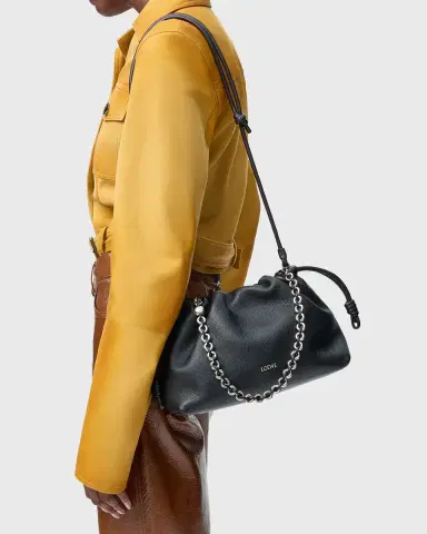 Loewe Flamenco Medium Shoulder Bag in Leather | Thumbnail 9 Loewe Flamenco Medium Shoulder Bag in Leather | Thumbnail 9