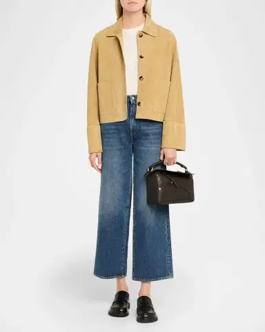 Loewe Puzzle Small Top-Handle Bag in Leather | Thumbnail 3 Loewe Puzzle Small Top-Handle Bag in Leather | Thumbnail 3