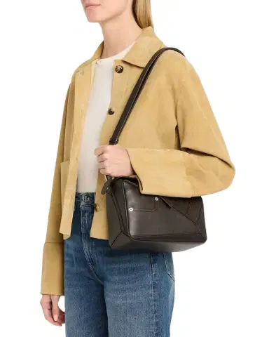 Loewe Puzzle Small Top-Handle Bag in Leather | Thumbnail 1 Loewe Puzzle Small Top-Handle Bag in Leather | Thumbnail 1