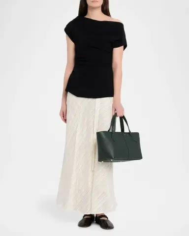 Proenza Schouler Chelsea East-West Pebble Leather Tote Bag | Thumbnail 4 Proenza Schouler Chelsea East-West Pebble Leather Tote Bag | Thumbnail 4