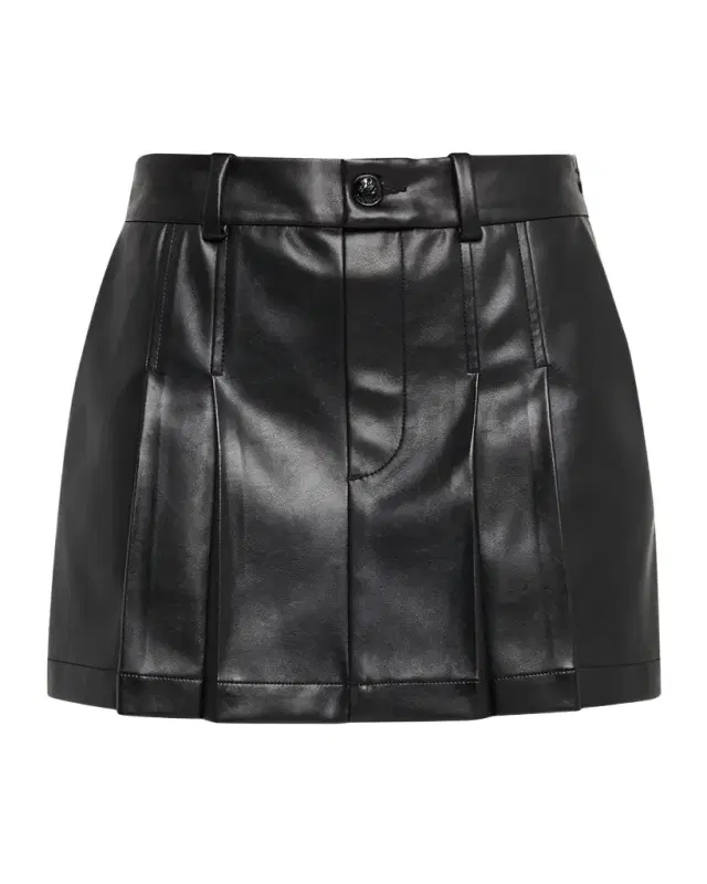 rag & bone Esme Faux Leather Skort