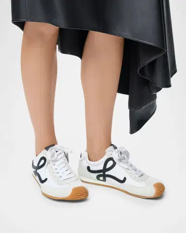 Loewe Ballet Runner 2.0 Mixed Leather Sneakers | Thumbnail 2 Loewe Ballet Runner 2.0 Mixed Leather Sneakers | Thumbnail 2