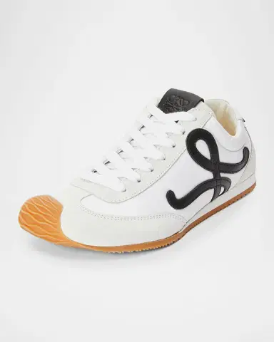 Loewe Ballet Runner 2.0 Mixed Leather Sneakers | Thumbnail 3 Loewe Ballet Runner 2.0 Mixed Leather Sneakers | Thumbnail 3