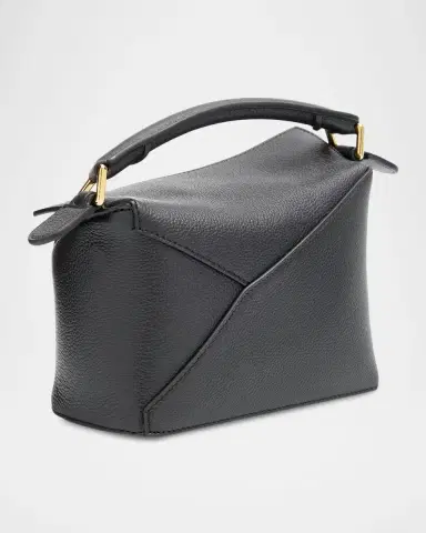 Loewe Puzzle Edge Mini Top-Handle Bag in Grain Leather | Thumbnail 6 Loewe Puzzle Edge Mini Top-Handle Bag in Grain Leather | Thumbnail 6