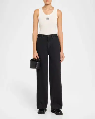 Loewe Puzzle Edge Mini Top-Handle Bag in Grain Leather | Thumbnail 8 Loewe Puzzle Edge Mini Top-Handle Bag in Grain Leather | Thumbnail 8