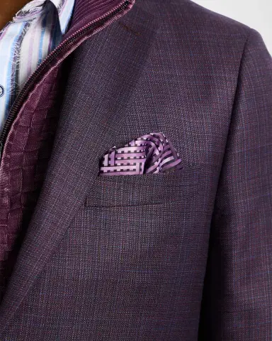 Robert Graham Men's Woodson Tailored Fit Two-Button Blazer | Thumbnail 5