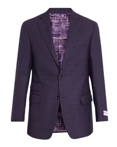 Robert Graham Men's Woodson Tailored Fit Two-Button Blazer | Thumbnail 1
