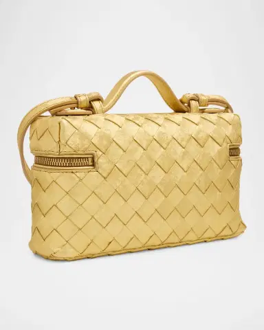 Bottega Veneta Bang Bang Laminated Leather Vanity Crossbody Bag | Thumbnail 2 Bottega Veneta Bang Bang Laminated Leather Vanity Crossbody Bag | Thumbnail 2