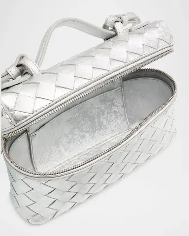 Bottega Veneta Bang Bang Laminated Leather Vanity Crossbody Bag | Thumbnail 8 Bottega Veneta Bang Bang Laminated Leather Vanity Crossbody Bag | Thumbnail 8