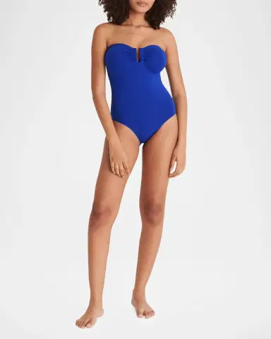 ERES Cassiopee Strapless U-Hardware One-Piece Swimsuit | Thumbnail 2