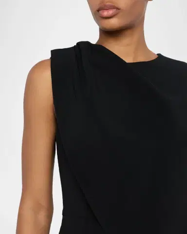 Carolina Herrera Draped Cape Column Gown | Thumbnail 5 Carolina Herrera Draped Cape Column Gown | Thumbnail 5