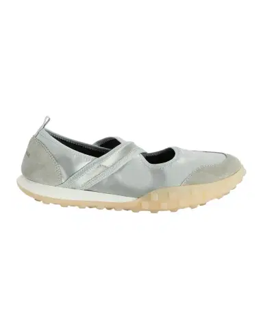 Jil Sander Moon Satin and Suede Sneaker Ballerina Flats | Thumbnail 1 Jil Sander Moon Satin and Suede Sneaker Ballerina Flats | Thumbnail 1