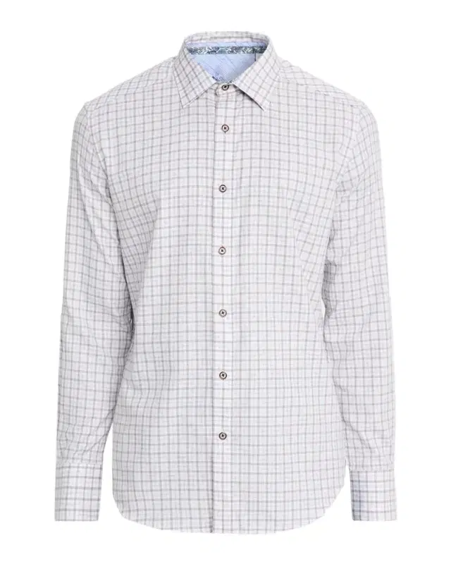 Men 's Darrington Mini-Check Cotton Button-Down Shirt