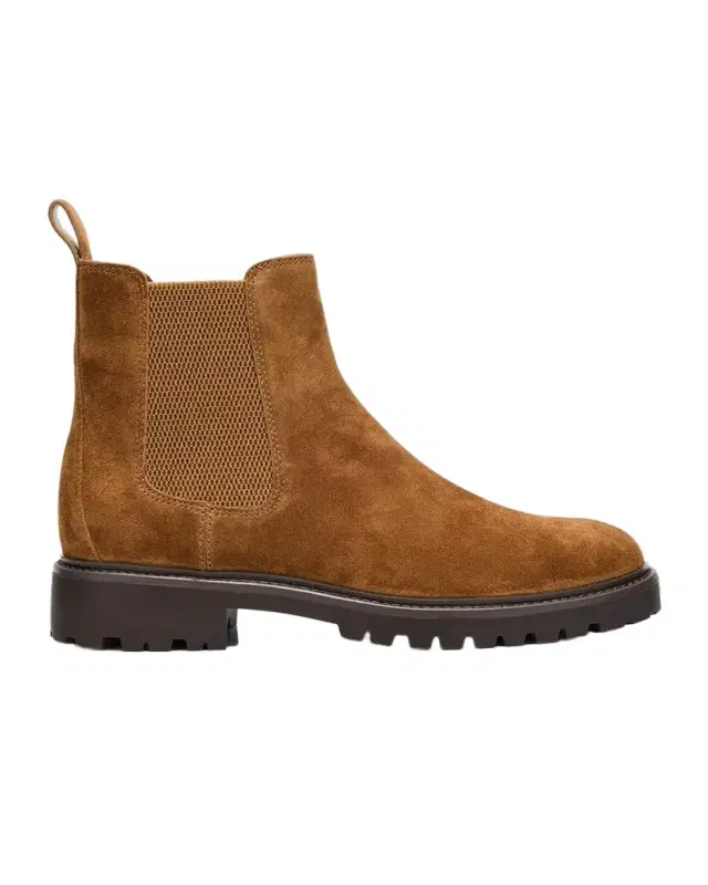 Men 's Dave Suede Lug-Sole Chelsea Boots