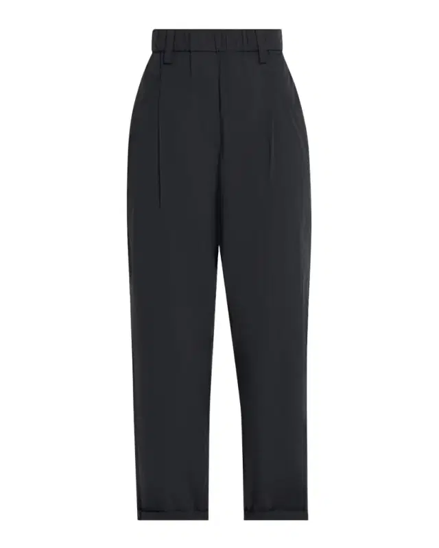 Brunello Cucinelli Tapered Lightweight Poplin Crop Pants