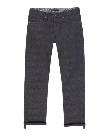 Robert Graham Men's Jaren Straight Paisley Print Jeans | Thumbnail 1 Robert Graham Men's Jaren Straight Paisley Print Jeans | Thumbnail 1