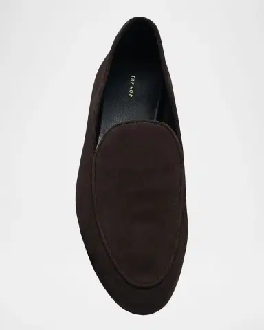 The Row Awar Flat Suede Loafers | Thumbnail 4