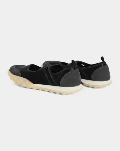 Jil Sander Moon Satin and Suede Sneaker Ballerina Flats | Thumbnail 2 Jil Sander Moon Satin and Suede Sneaker Ballerina Flats | Thumbnail 2