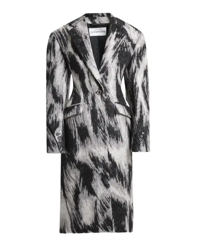 Animal Cocoon Coat
