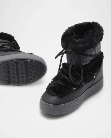 Moon Boot Ltrack Faux Fur Ankle Snow Boots | Thumbnail 4 Moon Boot Ltrack Faux Fur Ankle Snow Boots | Thumbnail 4
