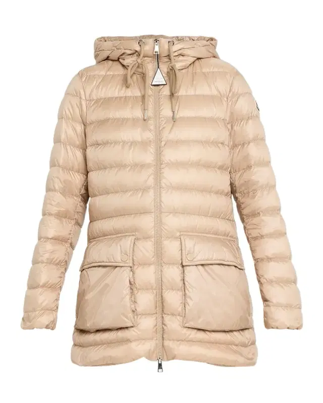 Moncler Jasmin Hooded Short Down Parka