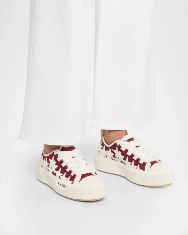 Amiri Stars Low-Top Canvas Sneakers | Thumbnail 2