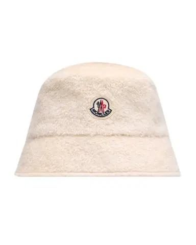 Moncler Wool Logo Bucket Hat | Thumbnail 1 Moncler Wool Logo Bucket Hat | Thumbnail 1