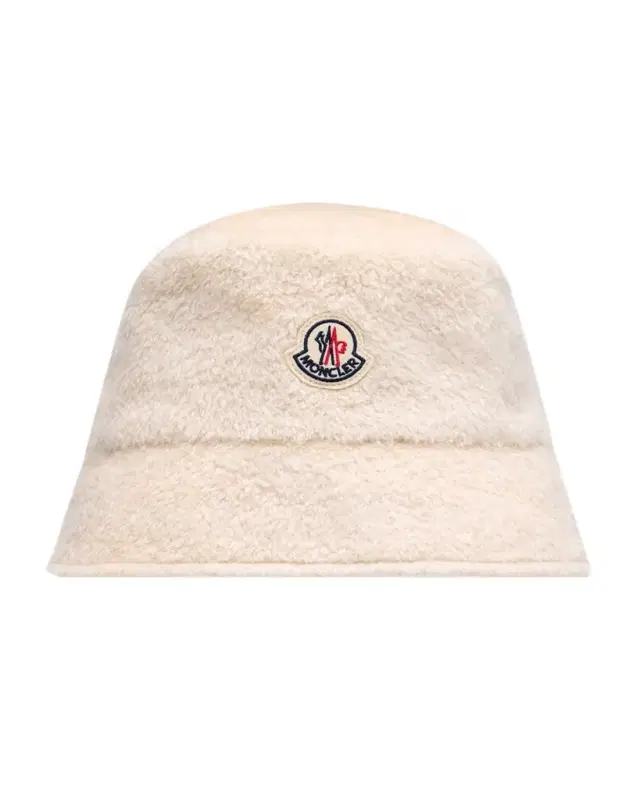 Moncler Wool Logo Bucket Hat