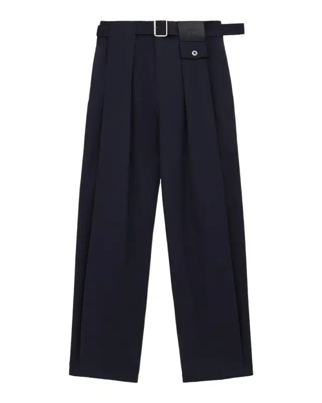 Cotton and Silk Straight-Leg Trousers