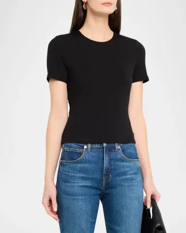 Veronica Beard Benedict Crewneck T-Shirt | Thumbnail 4 Veronica Beard Benedict Crewneck T-Shirt | Thumbnail 4