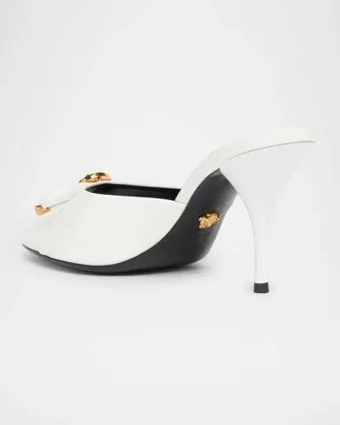 Versace Opera Bow Ballet Mules in Patent Leather | Thumbnail 4 Versace Opera Bow Ballet Mules in Patent Leather | Thumbnail 4