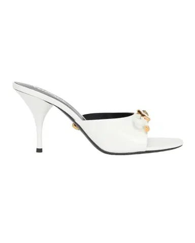 Versace Opera Bow Ballet Mules in Patent Leather | Thumbnail 1 Versace Opera Bow Ballet Mules in Patent Leather | Thumbnail 1