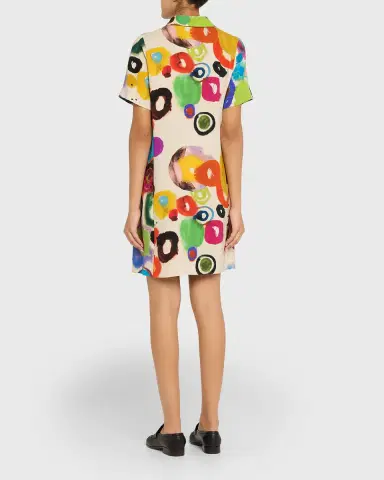 Libertine Gouache Printed Preppy Mini Polo Dress | Thumbnail 3 Libertine Gouache Printed Preppy Mini Polo Dress | Thumbnail 3