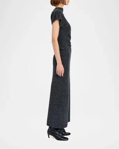 Proenza Schouler Abie Boiled Wool Maxi Dress | Thumbnail 5 Proenza Schouler Abie Boiled Wool Maxi Dress | Thumbnail 5