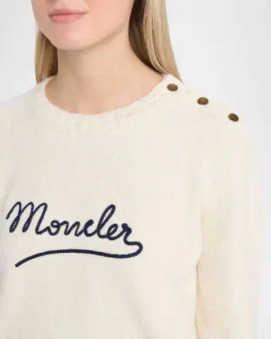 Moncler Crewneck Logo Sweater | Thumbnail 5