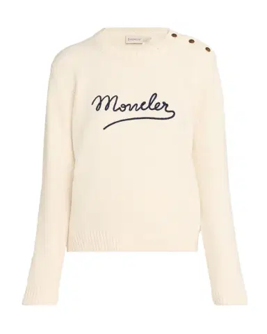 Moncler Crewneck Logo Sweater | Thumbnail 1