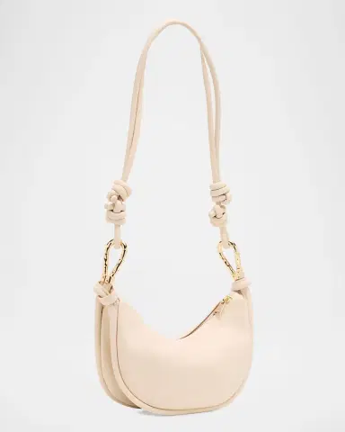 SIMKHAI Avery Curved Leather Crossbody Bag | Thumbnail 7 SIMKHAI Avery Curved Leather Crossbody Bag | Thumbnail 7