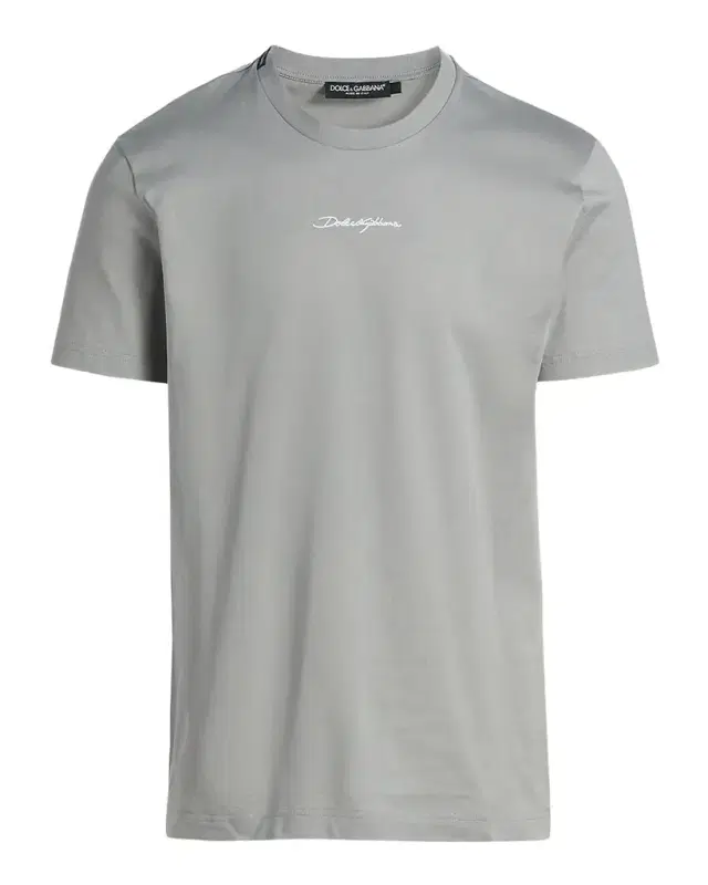 Dolce & Gabbana Men 's Cotton Logo Signature T-Shirt
