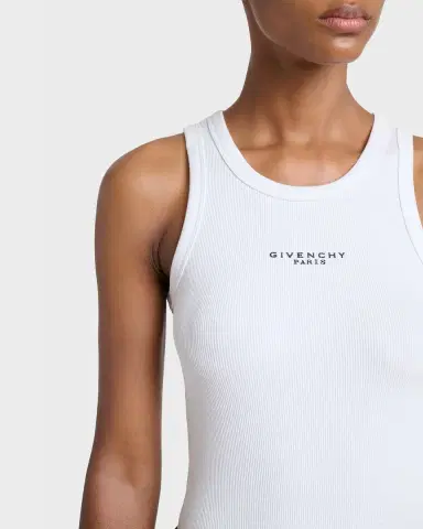 Givenchy Logo Ribbed Tank Top | Thumbnail 5