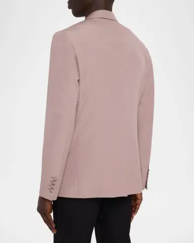 Dolce & Gabbana Men's Stretch Wool Single-Breasted Blazer | Thumbnail 2 Dolce & Gabbana Men's Stretch Wool Single-Breasted Blazer | Thumbnail 2
