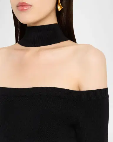 Simkhai Lila Off-The-Shoulder Top | Thumbnail 5