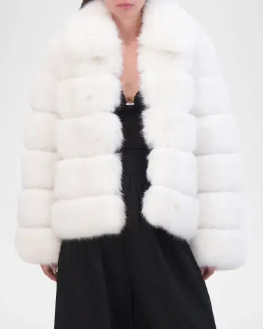 Lyla Grant Fur-Free Quilted Faux Fox Coat | Thumbnail 4 Lyla Grant Fur-Free Quilted Faux Fox Coat | Thumbnail 4