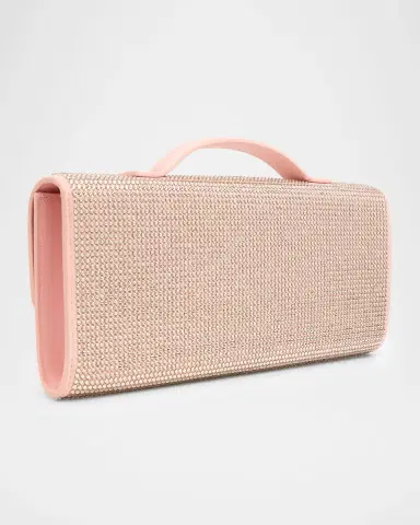 Bottega Veneta Andiamo Crystal Leather Clutch Bag | Thumbnail 3 Bottega Veneta Andiamo Crystal Leather Clutch Bag | Thumbnail 3