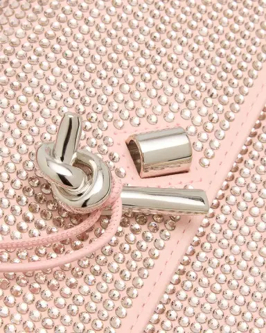 Bottega Veneta Andiamo Crystal Leather Clutch Bag | Thumbnail 6 Bottega Veneta Andiamo Crystal Leather Clutch Bag | Thumbnail 6