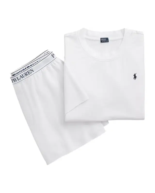 Polo Ralph Lauren Club Terry 2-Piece T-Shirt & Shorts Pajama Set