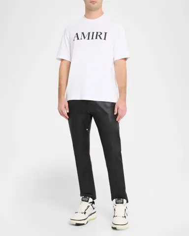 AMIRI Men's MA-1 Leather & Mesh Low-Top Sneakers | Thumbnail 2 AMIRI Men's MA-1 Leather & Mesh Low-Top Sneakers | Thumbnail 2