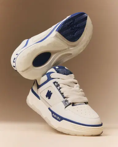 AMIRI Men's MA-1 Leather & Mesh Low-Top Sneakers | Thumbnail 4 AMIRI Men's MA-1 Leather & Mesh Low-Top Sneakers | Thumbnail 4