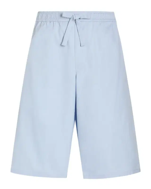 Men 's Cotton Poplin Drawstring Bermuda Shorts